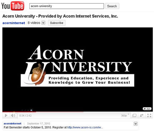 Acorn University