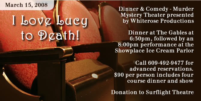 I Love Lucy to Death - Details at the Surflight Theater